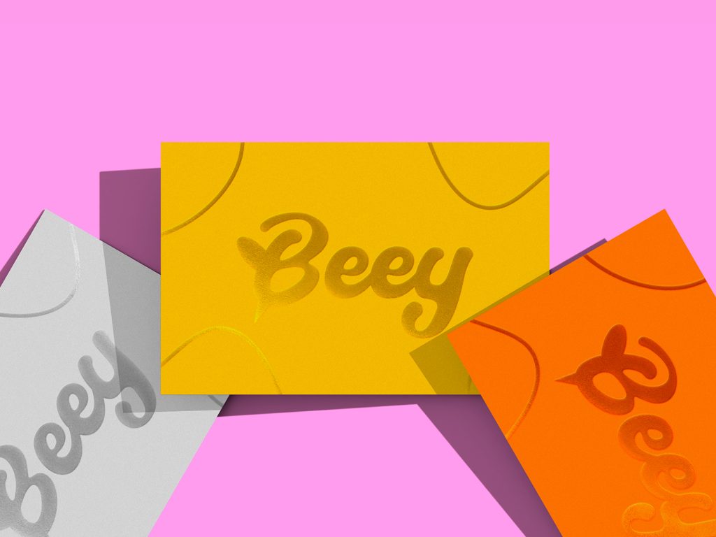 Beey business cards by Design Folks